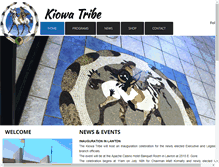 Tablet Screenshot of kiowatribe.org